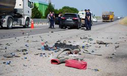 Edirne’de feci kaza: 1 ölü, 1 yaralı