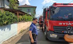 Elektrikli battaniye evi küle çevirdi