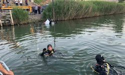Ereğli’de el freni çekilmeyen araç nehre uçtu
