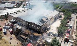 Fabrika yangını kontrol altına alındı