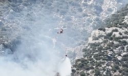 Finike’de orman yangını
