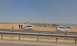 Gaziantep’te anız yangını maddi hasarlı kazaya neden oldu