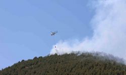 Kahramanmaraş’ta orman yangınlarından biri kontrol altına alındı, diğeri sürüyor