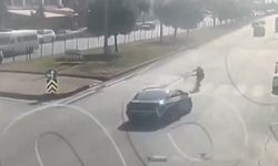 Kahramanmaraş’ta otomobil yayaya çarptı