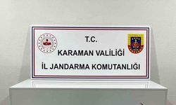 Karaman’da mescitten ses sistemi çalan 2 şüpheli, kameradan tespit edilip yakalandı