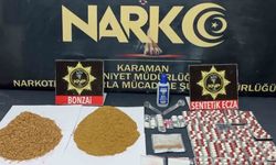 Karaman’da uyuşturucu operasyonu: 9 tutuklama