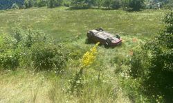 Kastamonu’da otomobil uçuruma yuvarlandı: 1 ölü, 4 yaralı