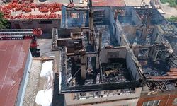 Kayseri’de ev yangını