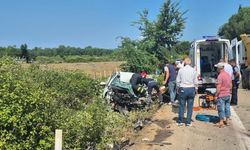 Kazada yaralanan sürücü, hayatını kaybetti