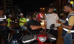 Kırıkkale’de trafik ekiplerinden motosiklet sürücülerine sıkı denetim