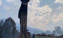 Köprücek Köyü Camii için için yanıyor
