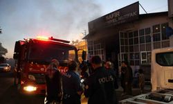 Nevşehir’de iş yeri yangını paniğe neden oldu