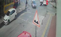 Önüne çıkan araca çarpmamak için motosikletini devirdi: 1 yaralı