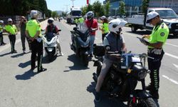 Ordu’da dron destekli trafik denetimi
