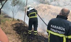 Otluk alanda çıkan örtü yangını büyümeden söndürüldü
