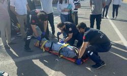 Otomobil ile biçerdöver çarpıştı: 6 yaralı