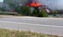 Sakarya’da bir ev alev topuna döndü