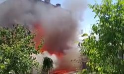 Sivas’ta korkutan yangın: Müstakil ev alev alev yandı