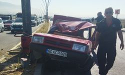 Takla atan otomobilin genç sürücüsü hayatını kaybetti