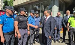 Tekirdağ’da Kurban Bayramı için bayramlaşma töreni düzenlendi