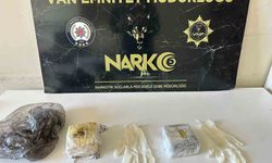 Van’da 2 kilo 557 gram uyuşturucu ele geçirildi