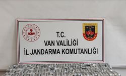 Van’da kaçak sigara operasyonu