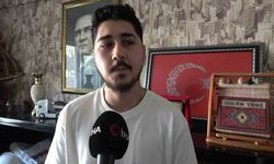 Satırla saldıran şahıslardan, kapıyı kilitleyerek canını kurtardı