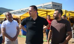 Başkan Eşki, Işıkkent Kurban Pazarı’nda incelemelerde bulundu