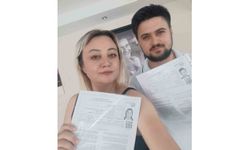 İzmir'de anne ve oğlu aynı okulda YKS heyecanı yaşadı