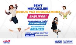 Konak’tan çocuklara dolu dolu yaz programı