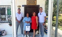 Kuşadası Belediyesi'nden muhtarlara bayram ziyareti