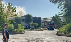 Gaziantep’te halı fabrikasında yangın