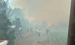Alevlerin Örenköy’e ulaşmaması için canla başla çalışıyorlar