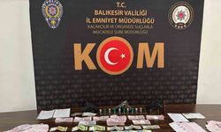 Balıkesir polisinden organize suç örgütü operasyonu