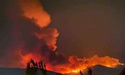 Bir yangın da Ödemiş’te: 3 mahalle tahliye edildi