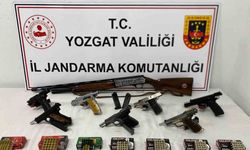 Evin bahçesinden cephanelik çıktı