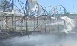 Gönen’de çıkan ot yangınında maddi zarar oluştu