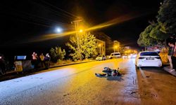 Otomobil ve motosiklet çarpıştı: 1 ölü