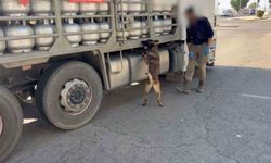 Piknik tüpü içinde eroin nakliyatı