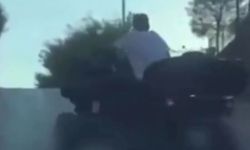 Trafiği tehlikeye atan ATV sürücüsüne 10 bin TL ceza