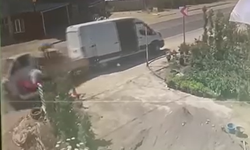 Yalova’da 4 aracın karıştığı trafik kazası kamerada