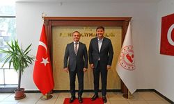 Başkan Karaca’dan Kaymakam Akkaya’ya ziyaret