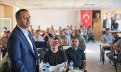 Başkan Eşki'den alev savaşçılarına teşekkür: 'Memleketin ağacına ve çiçeğine sahip çıktınız'