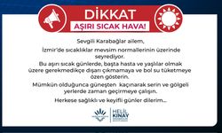 Başkan Kınay'dan sıcak hava uyarısı: “Gerekmedikçe dışarı çıkmayın”