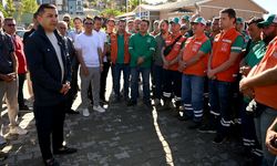 BAŞKAN ÖMER GÜNEL DAMLACIK DERESİ’NDE ÜZERİNE DÜŞENİ YİNE YAPTI!