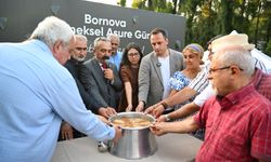 Bornova’da aşure kazanı adalet için kaynadı