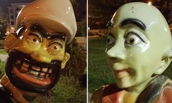 Denizli Masal Parkı'ndaki figürler tepki topladı! Çocuklar için uygun mu?
