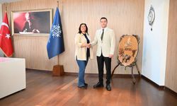 Çerçioğlu'na CHP Aydın İl Gençlik Kolları Başkanı Kılıç'tan ziyaret