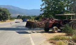 Ödemiş’te feci kaza! Motosiklet ile traktör çarpıştı