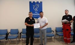 Sertifikalarını Ömer Günel verdi